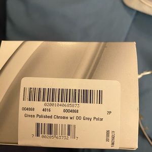 Oakley Given Polished Chrome w/ OO Grey Polar Women’s SunGlasses